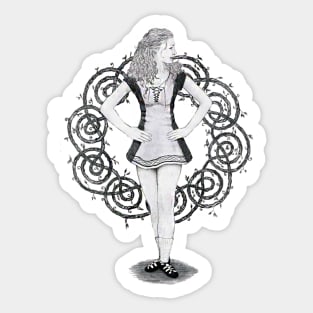 Irish Dancer Sticker